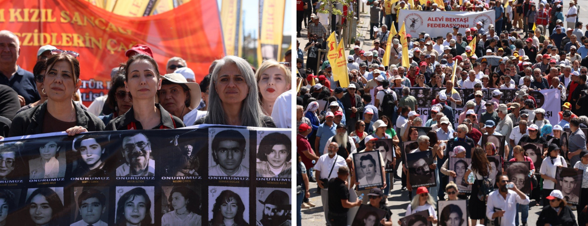 Madımak’ta katledilenleri andık: Alevilere karşı işlenmiş suçlarla yüzleşilmeli ve özür dilenmeli