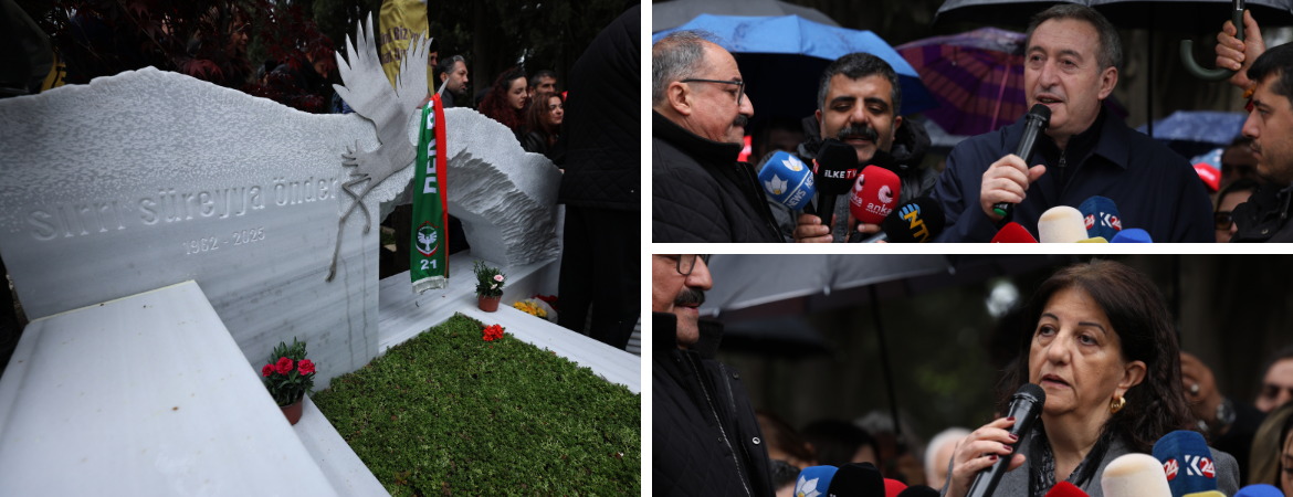 Sırrı Süreyya Önder’i andık: Söz veriyoruz; barış getireceğiz ve sana armağan edeceğiz