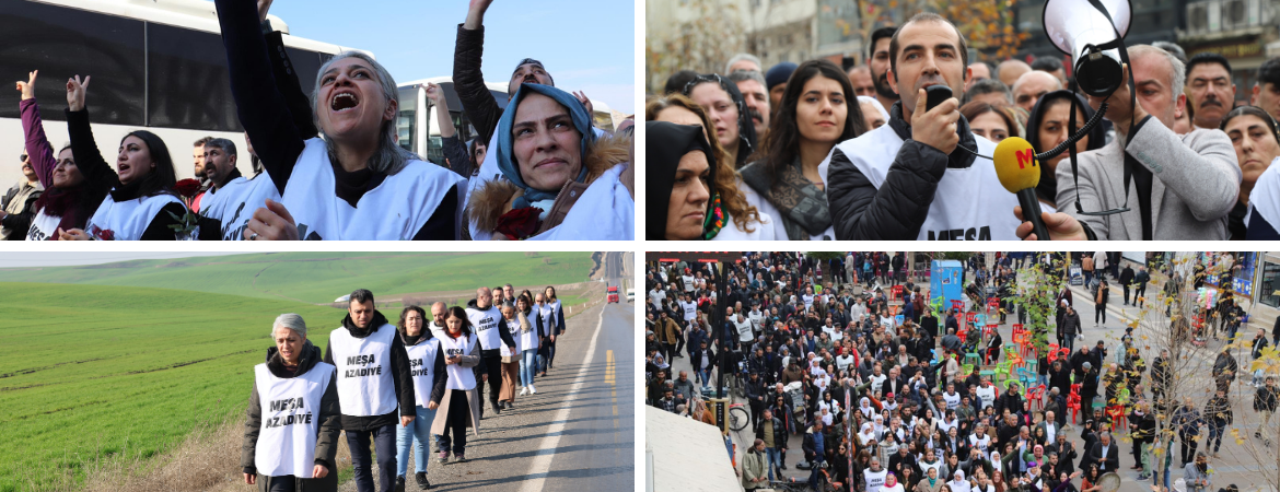 Özgürlük Yürüyüşü 10’uncu gününde