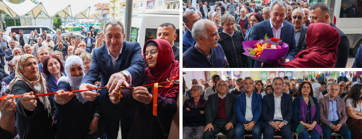 Bakırhan: Uşak'taki varlığımız Türkiye'de siyaset yapma isteğimizin en önemli göstergesidir