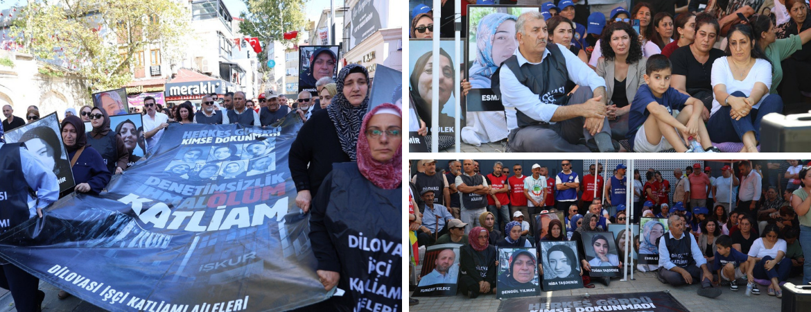 Adalet Nöbeti: Dilovası'nda yaşanan katliam bu ülkenin aynasıdır