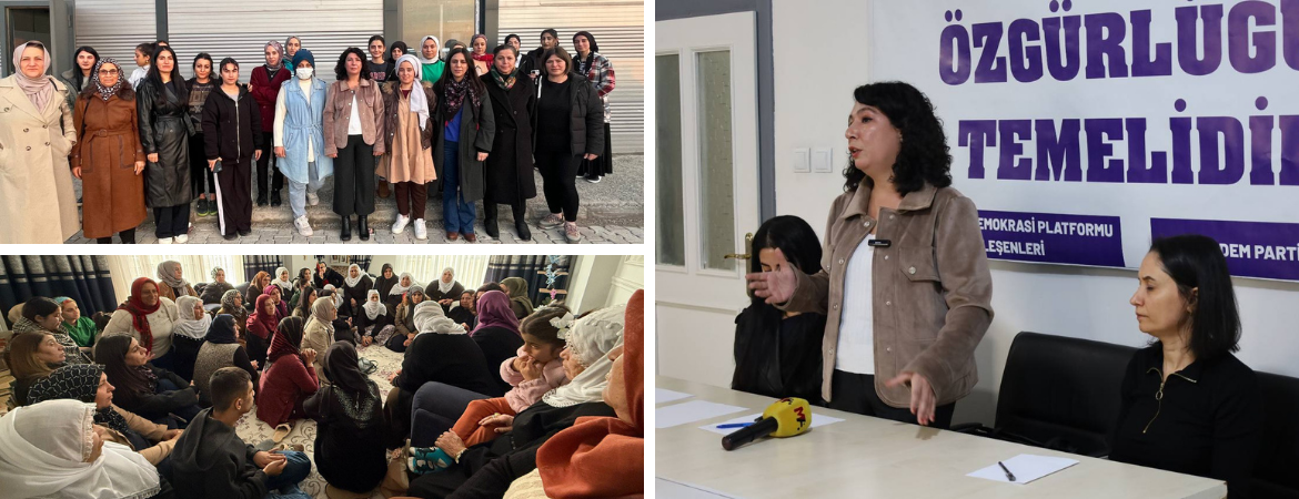 Kadın Meclisimiz Batman’da bir dizi buluşma gerçekleştirdi