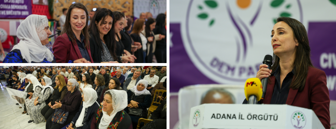 Hatimoğulları: Demokrasi, barış, adalet ve özgürlükler için güçlü bir örgütlenmeye ihtiyacımız var