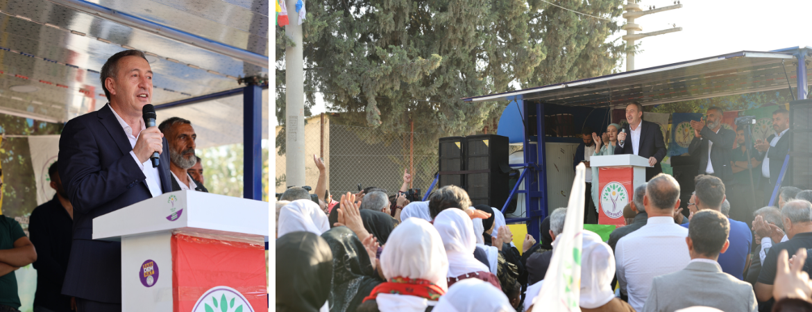 Bakırhan Osmaniye’de halk buluşmasına katıldı