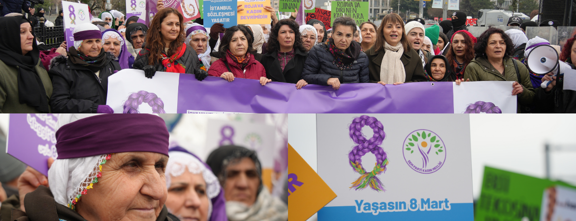 Kadın Meclisimiz 8 Mart için İstanbul’daydı: Bu topraklarda kadınların ülkesini inşa edeceğiz