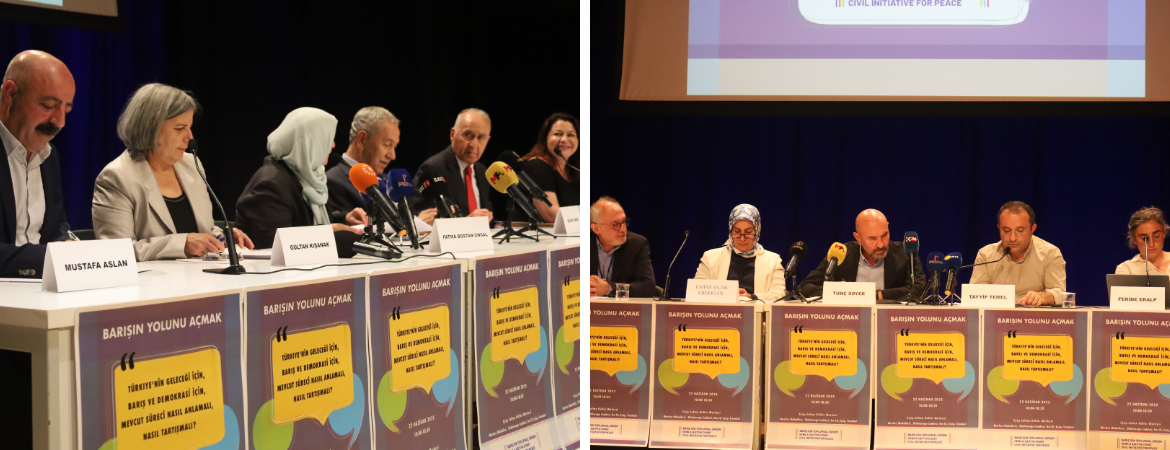 Barışın Yolunu Açmak Konferansı birçok kesimi bir araya getirdi: Barışın yolunu açmak zorundayız