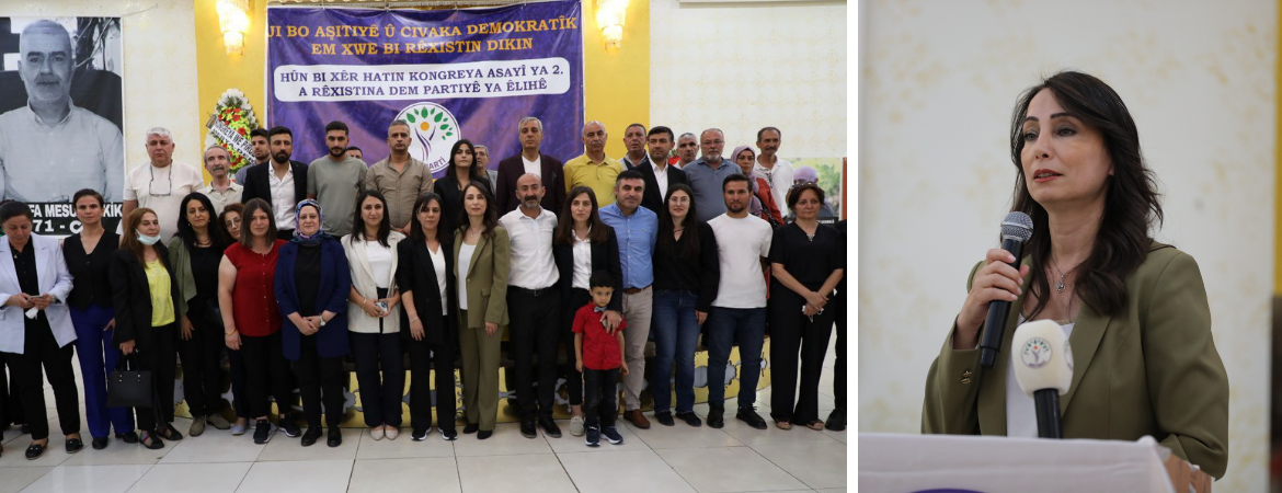 Hatimoğulları: Barış ve Demokratik Toplumu inşa etmek tek seçeneğimiz