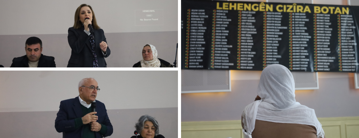 Cizre'de sokağa çıkma yasağı döneminde katledilenler anıldı