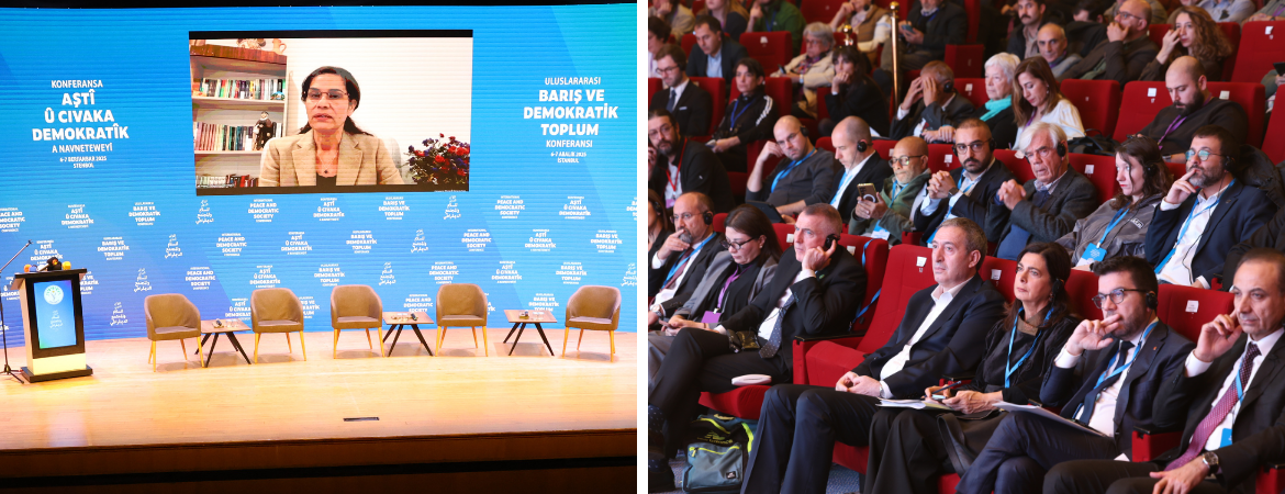 Îlham Ehmed: Di vê serdema dîrokî de ku herêma Rojhilata Navîn ji nû ve tê dizaynkirin rola Tirkiyeyê û Sûriyeyê gelekî girîng e