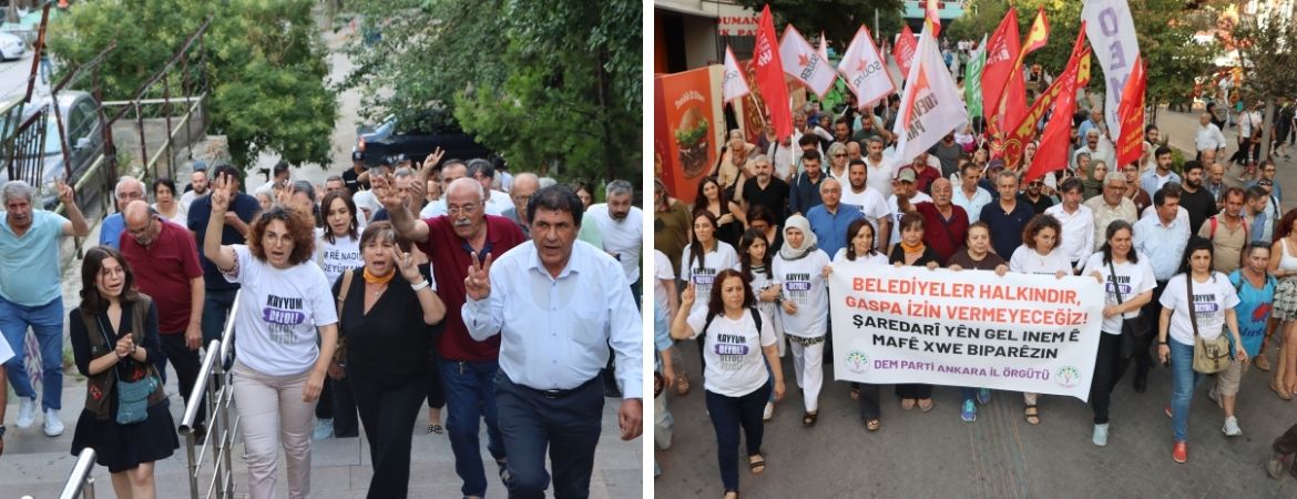 İradeye Saygı Yürüyüşçüleri Ankara’da: Birleşik mücadelemizi daha da güçlendireceğiz