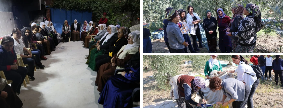 Kadın Meclisimiz Manisa'da tarım işçisi kadınlarla buluştu: Bütçe silaha değil emekçiye ayrılsın