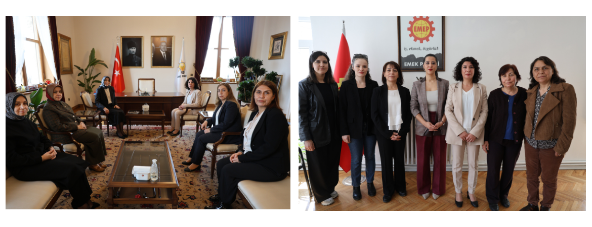 Kadın Meclisimiz EMEP ve AKP’nin kadın yapılarıyla görüştü