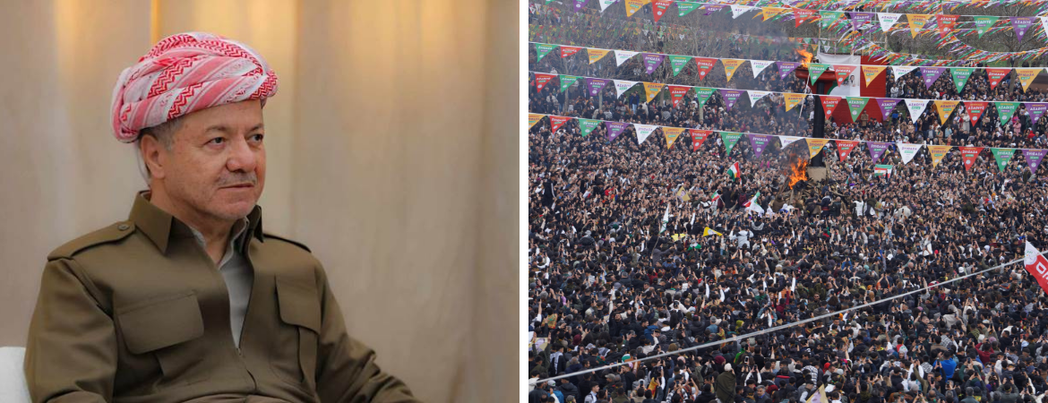 Peyama Birêz Mesûd Barzanî ya ji bo Newroza Amedê