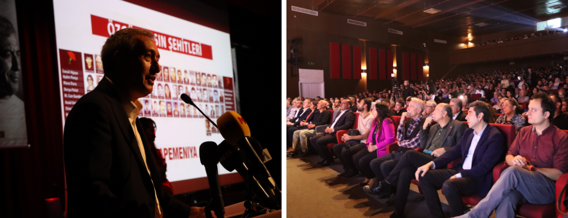 Bakırhan: Apê Musa'nın bize miras bırakmış olduğu adaletli, özgürlükçü yaşam mücadelemiz sürecek