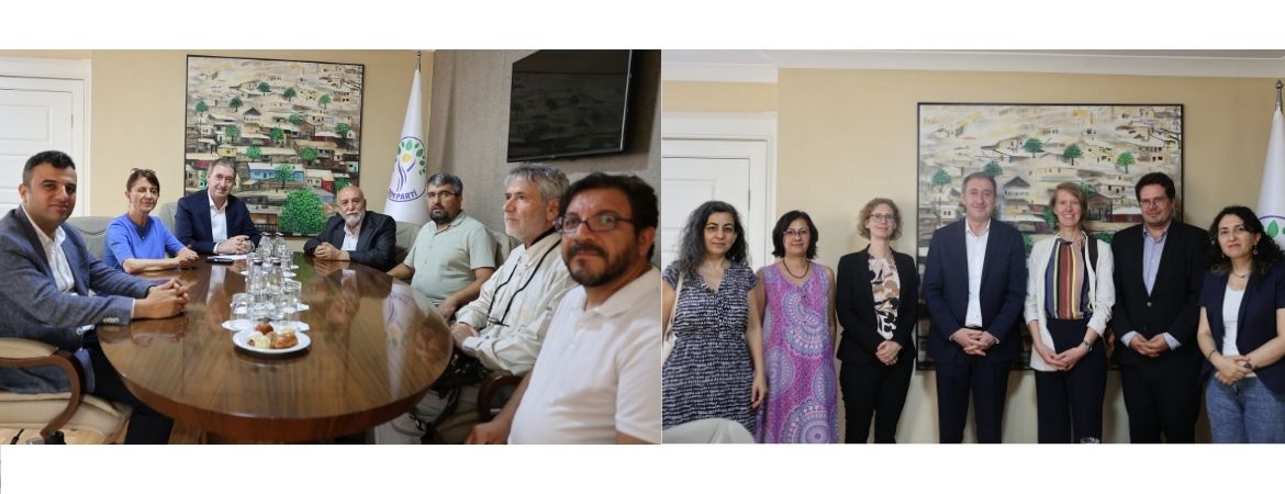 Bakırhan PİA ve FES temsilcileri ile görüştü