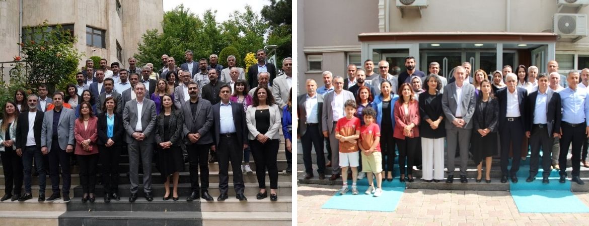 Eş Genel Başkanlarımızdan Amed ve Mardin Büyükşehir Belediyelerine ziyaret