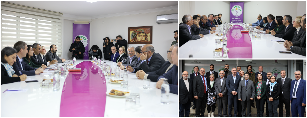 Eş Genel Başkanlarımız Avrupa Alevi Birlikleri Federasyonu temsilcileriyle görüştü