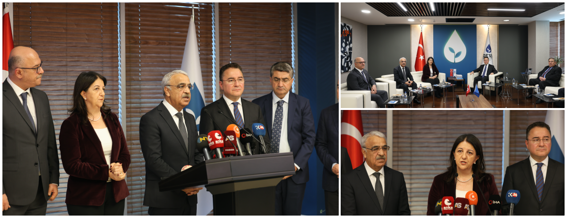 İmralı Heyetimiz DEVA Partisi ile görüştü: Yasal düzenleme için hızlıca adımların atılması gerekiyor