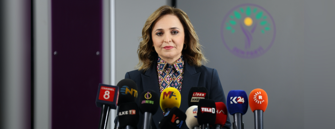 Ayşegül Doğan: Barış ve Demokratik Toplum Çağrısı için 101 merkezde halk buluşmaları gerçekleştireceğiz