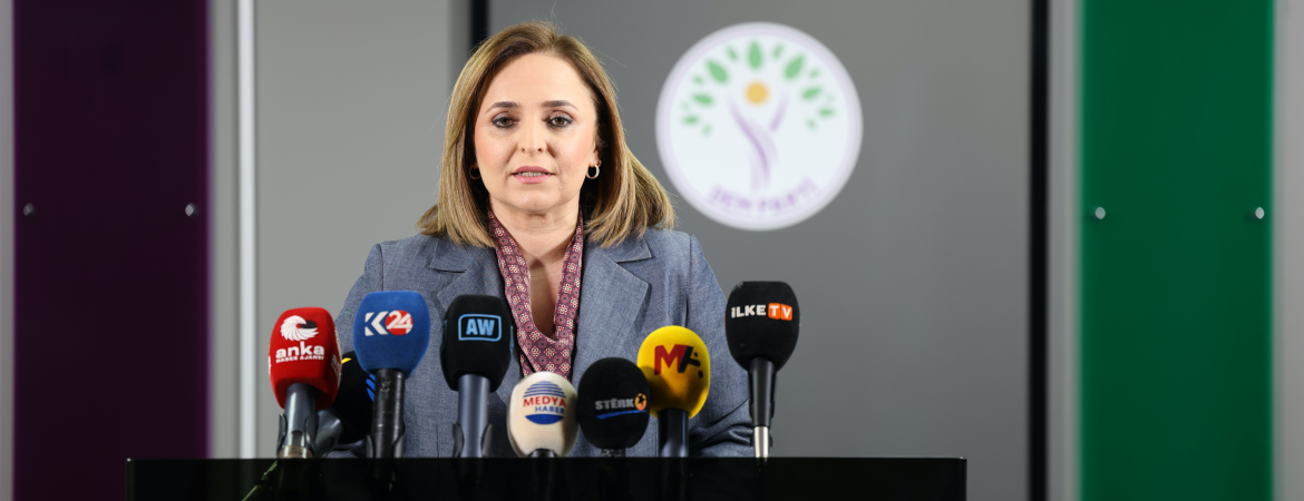 Ayşegül Doğan: Sayın Öcalan’ın süreci bizzat yürütmesinin önündeki tüm engeller kaldırılmalı