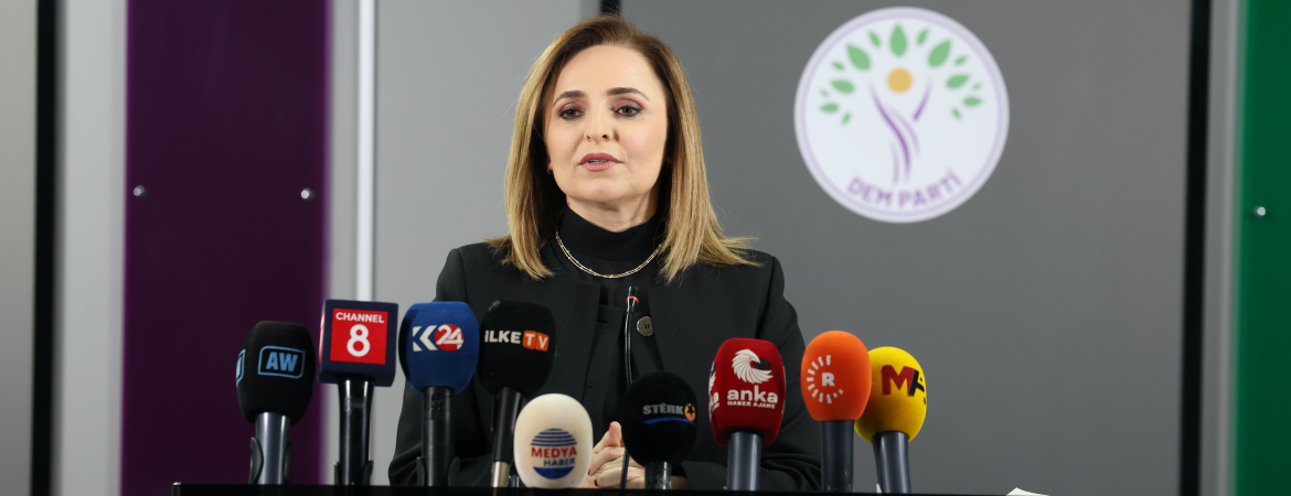 Ayşegül Doğan: Toplumun beklentisi barış imkanının yasalarla artık güvence altına alınmasıdır