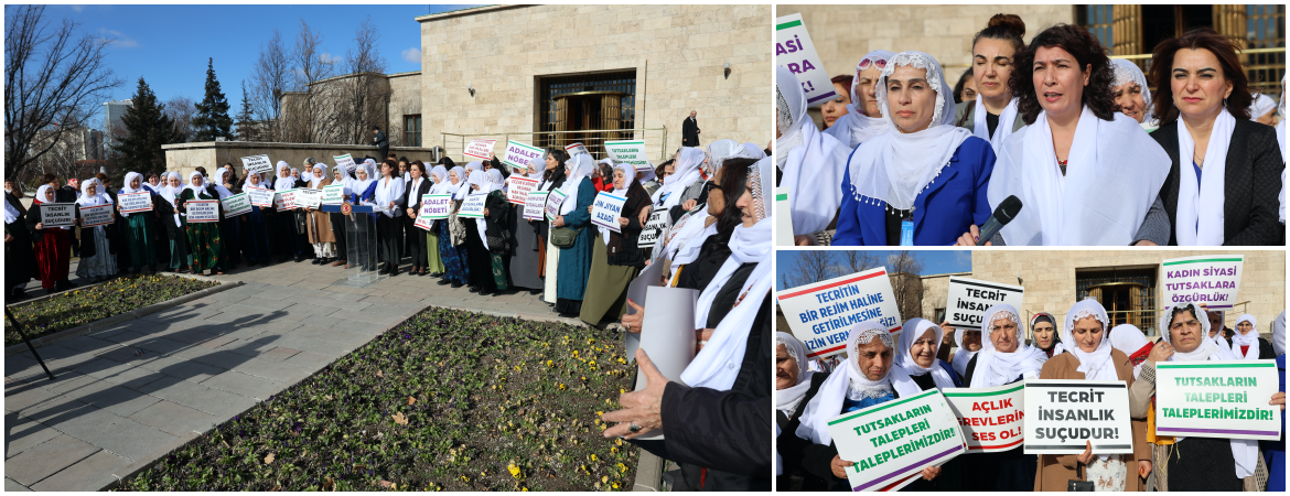 Barış Anneleri Meclis’te: TBMM ve CPT tecridi kaldırmaya yönelik gerekli adımları atmalıdır