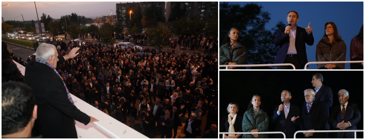 Mardin'deyiz: Ne pahasına olursa olsun kayyım zihniyetine geçit vermeyeceğiz