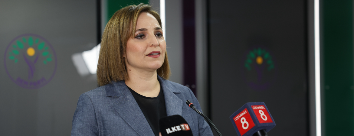Doğan: Kimse DEM Parti’ye parmak sallayarak başka provokatif girişimlere heveslenmemeli