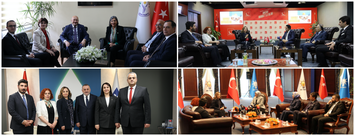 AK Parti, DEVA ve Saadet ile bayramlaşmamız: Toplumun demokrasi, özgürlük ve eşit yurttaşlık beklentisi var