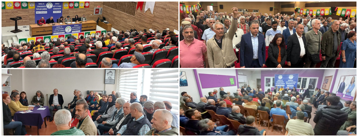 Barış ve Demokratik Toplum Çağrısı dört bir yana ulaştırıldı, toplum çağrıyı sahiplendi