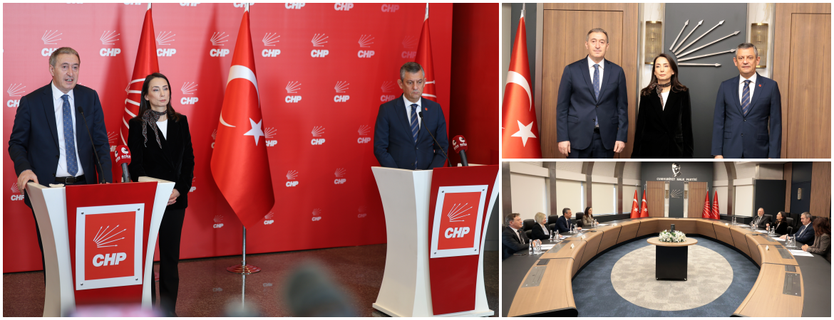 Eş Genel Başkanlarımızdan CHP’ye ziyaret: Başta Kobanî olmak üzere Kürtlerin yaşadığı yerlere insani koridor açılmalı