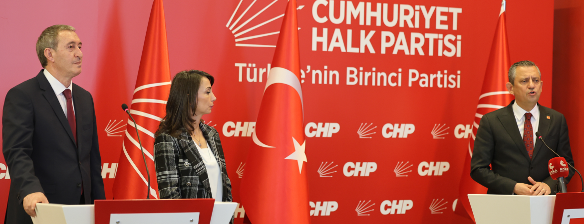 Eş Genel Başkanlarımızdan CHP’ye ziyaret: Gelin, Türkiye’yi hep birlikte kayyım ayıbından ve lekesinden kurtaralım