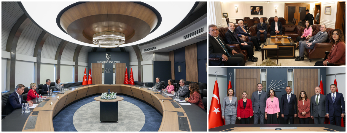 CHP ve Yeniden Refah Partisi ziyaretlerimiz