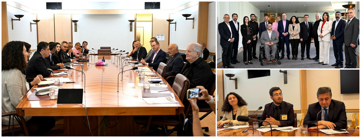 Heyetimizin Avustralya temasları