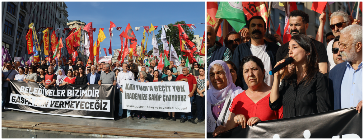 Hatimoğulları: Kayyım darbesi karşısında dayanışmayla direnerek kazanacağız