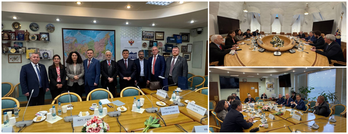 Heyetimiz Rusya'da temaslarda bulunuyor