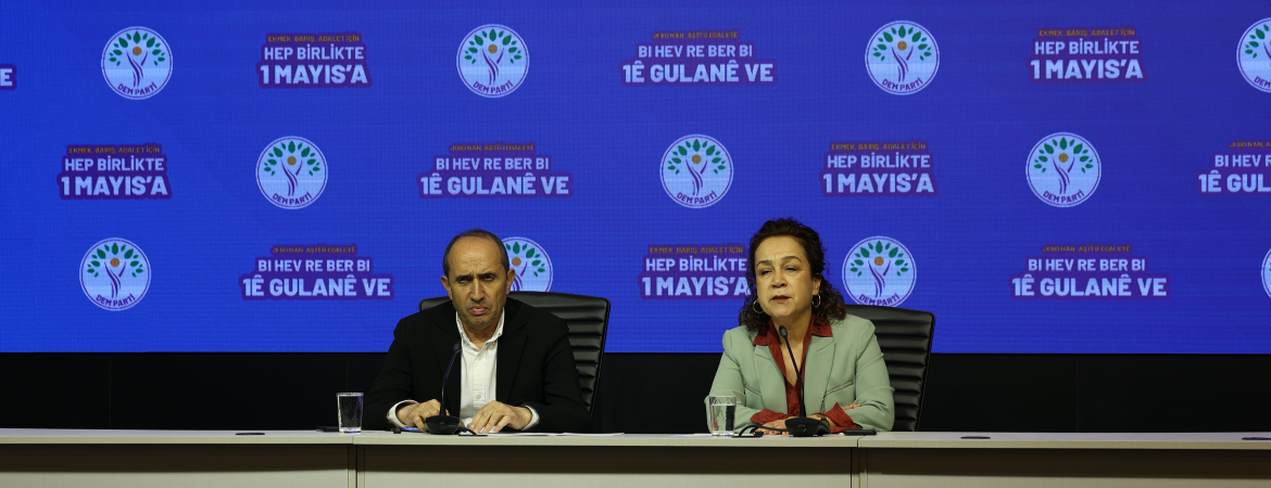 Emek Komisyonumuzdan 1 Mayıs çağrısı: Emeğin, barışın ve özgürlüğün ortak mücadelesini büyütmek için alanlarda buluşalım