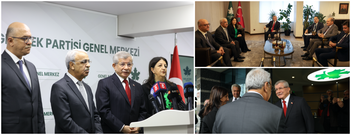 İmralı Heyetimiz Gelecek Partisi ile görüştü: Bu süreçte siyasal mutabakat ve toplumsal uzlaşı hayati önemdedir