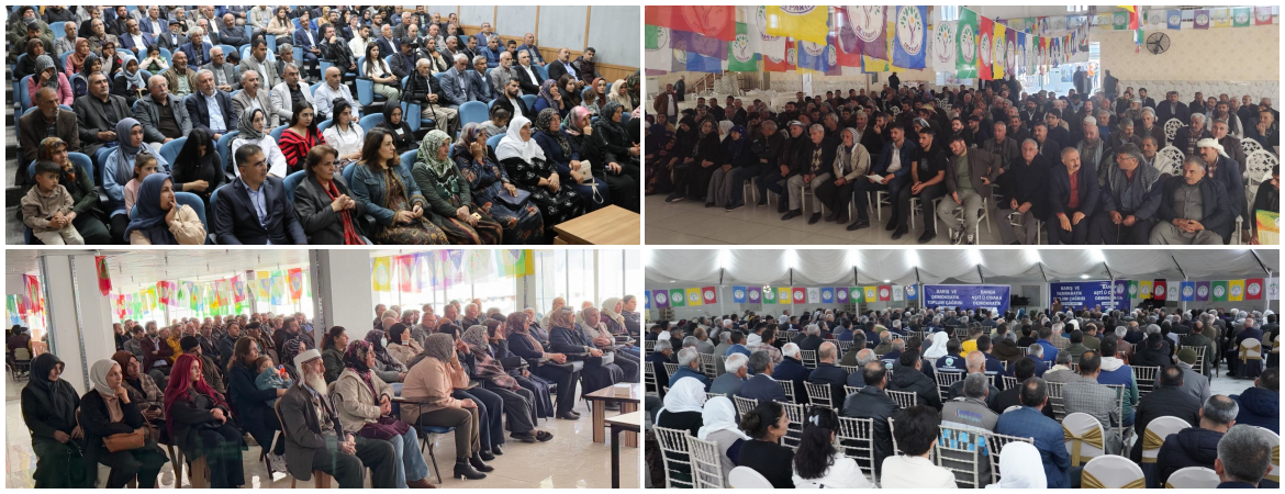 Halk toplantıları 4'üncü gününde: Barış ve Demokratik Toplum Çağrısına ilgi her geçen gün artıyor