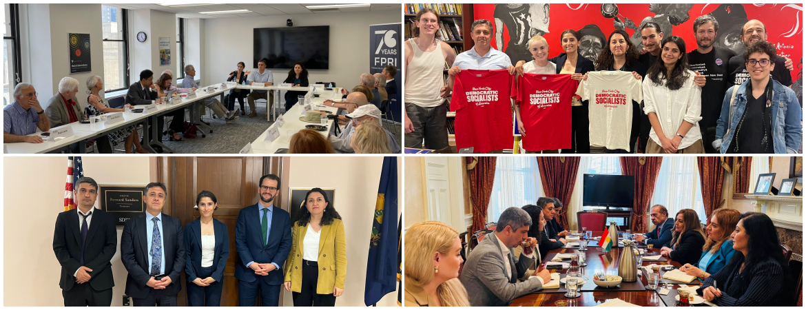 ABD’de diplomatik temaslarda bulunan heyetimiz çözüm önerilerimizi paylaştı