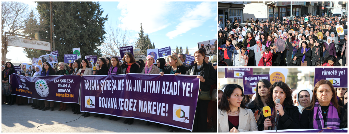 Kadın Meclisimiz Suruç’ta: Onurlu bir barış için Rojava’yı savunmaya devam edeceğiz