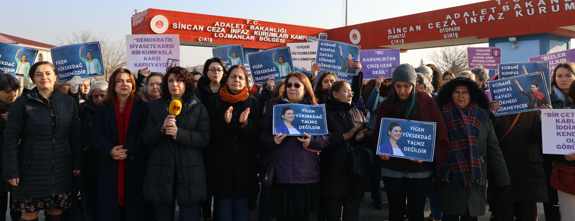 Halide Türkoğlu: Figen Yüksekdağ mücadelesiyle ve duruşuyla bize ilham veriyor
