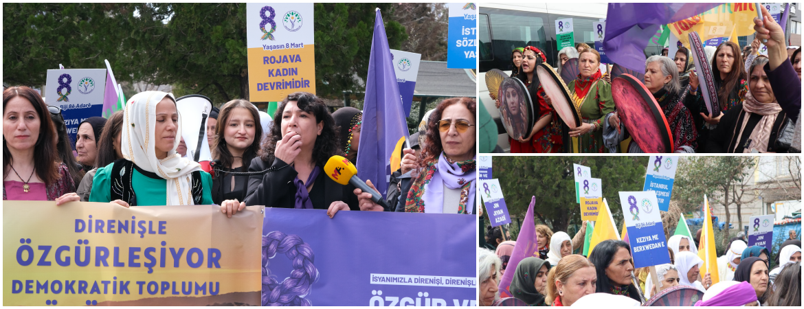 Türkoğlu: Kadın mücadelemizle bu ülkede demokratik bir cumhuriyeti inşa edeceğiz