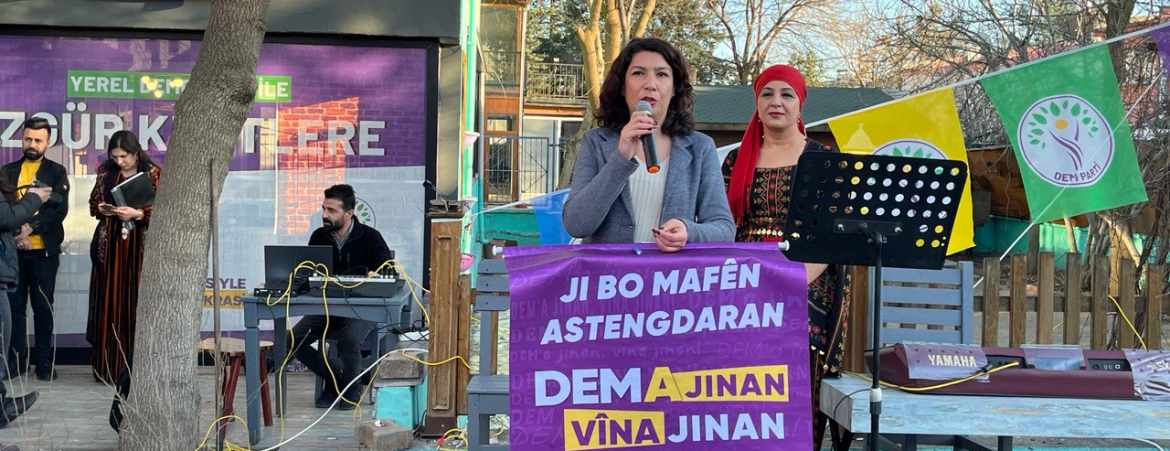 Halide Türkoğlu: Eş başkanlık sistemi bu ülkede eşit ve özgür yaşamın garantisidir