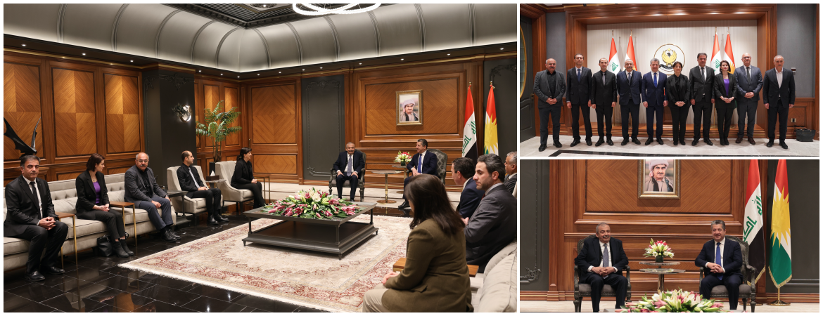 İmralı Heyeti Mesrur Barzani ile görüştü