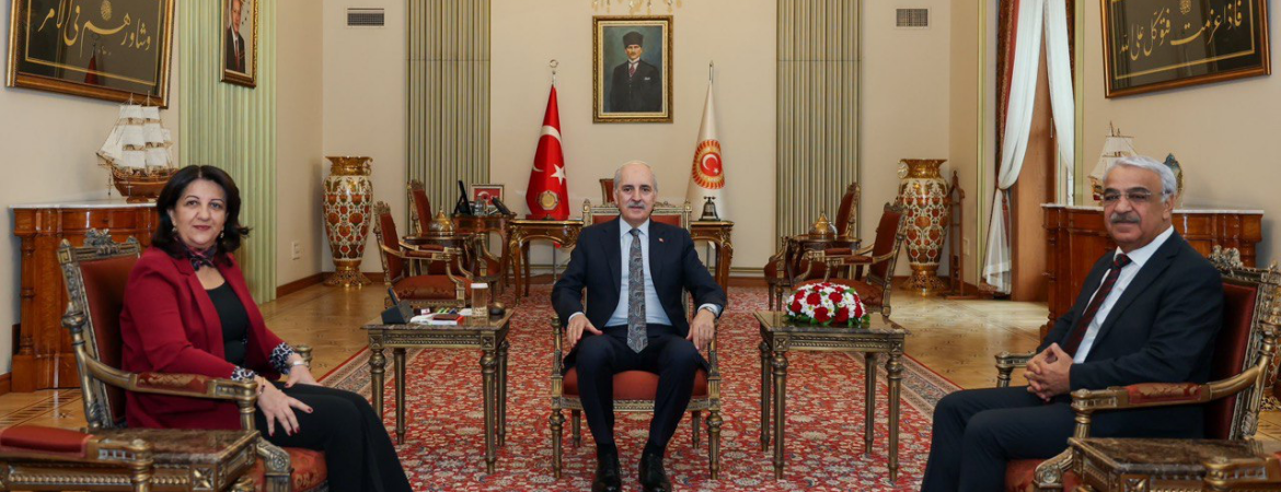 İmralı Heyetimiz Meclis Başkanı ile görüştü: Yüksek bir iradenin, yani parlamentonun bu sürece sahip çıkması önemli