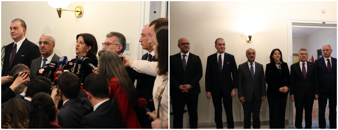 İmralı Heyetimiz AK Parti ile görüştü: Siyasal mutabakat ve toplumsal uzlaşmanın öneminin altını bir kez daha çizdik