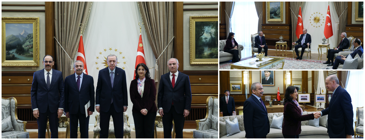 İmralı Heyetimizin Cumhurbaşkanı Erdoğan ile yaptığı görüşmeye ilişkin açıklaması