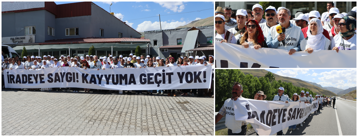 İradeye Saygı Yürüyüşü 6. gününde: Bu yürüyüş faşist zihniyete karşı milyonların iradesini yansıtmaktadır