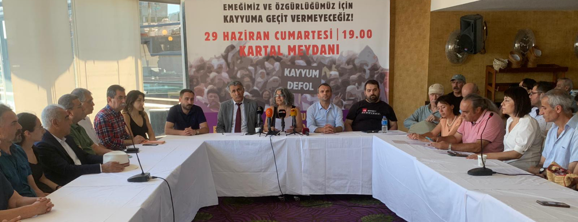 Darbe karşıtları 29 Haziran’da kayyıma karşı İstanbul’da büyük bir miting düzenliyor